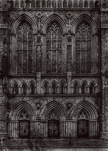 Grand Gothic Cathedral Renaissance reproduction