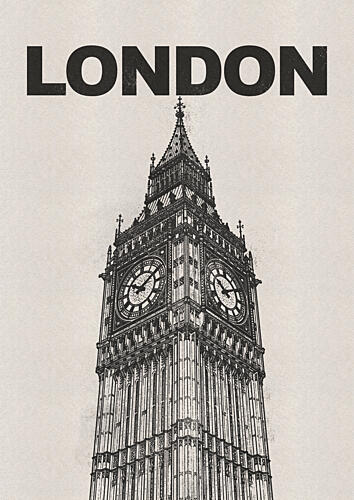 Iconic London Tower Voyage reproduction