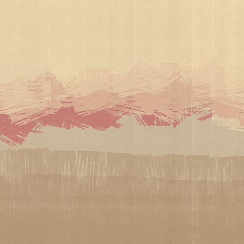 Abstract Desert Mountain Hues Montagne reproduction