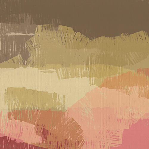 Abstract Landscape Minimalist Colorful 0001 Layer 105 Art Print by Dina Dankers