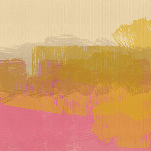 Vibrant Color Layers Art Print