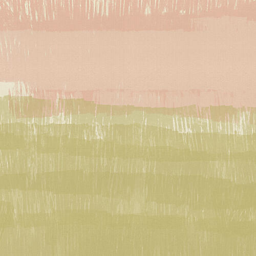Blush and Sage Horizon Art abstrait reproduction