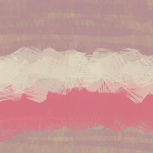 Abstract Rose Horizon Art Print by Dina Dankers