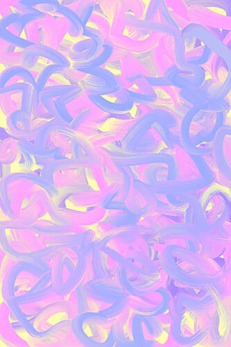 Fluid Pastel Vibrance Art abstrait reproduction