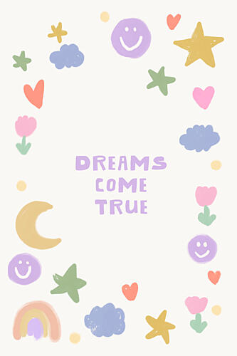 Whimsical Dreams Come True Art Print