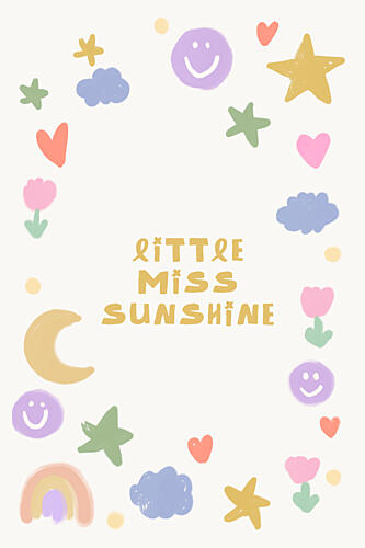 Little Miss Sunshine Fantaisiste reproduction