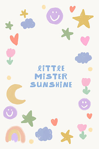 Little Mister Sunshine Art Print by Treechild
