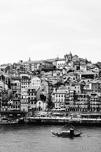 Historic Porto River View Art Print by Aimee Giles