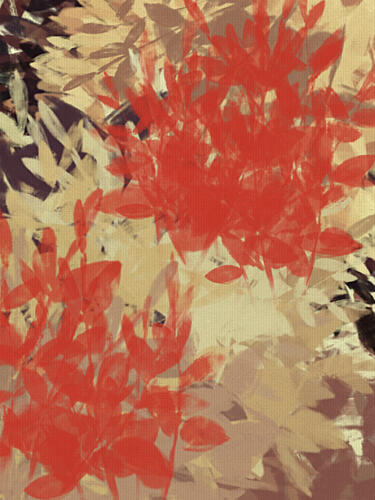 Warm Autumn Foliage Art Print