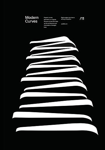 Abstract Modern Curves Art Print by David Vineis