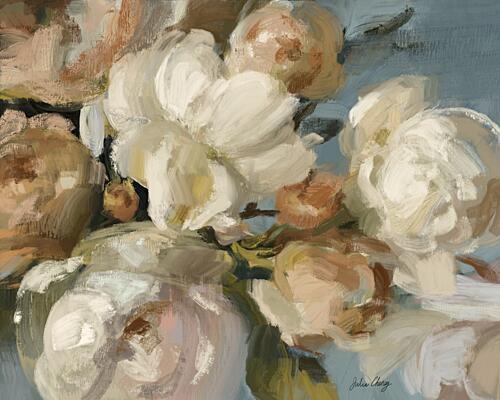 Soft White Blooms Art Print