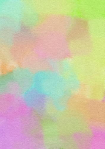 Dreamy Pastel Color Blend Aquarelle reproduction