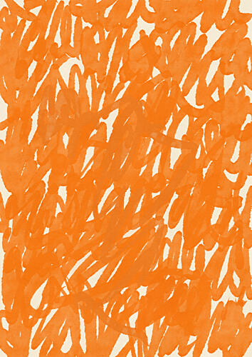 Orange Aquarelle reproduction
