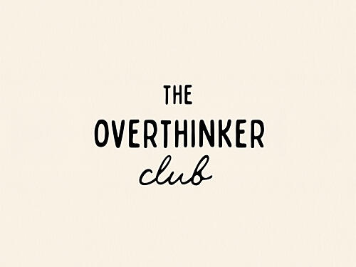 The Overthinker Club Art Print by NewLayer Studio