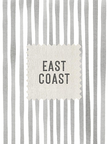 East Coast Stripes Art Print by Jolly and Dash