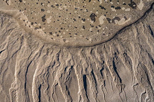 Abstract Sand Textures Art Print by Photolovers
