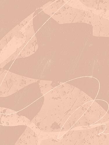 Warm Organic Forms Art Print by Yuli Saputra