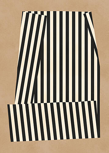 Geometric Folded Pattern Geometric Print