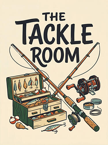 Classic Fishing Tackle Art Print