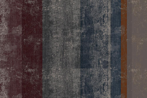 Abstract Rusty Stripes Art Print by David George