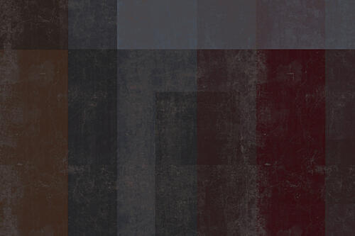 Dark Textured Geometry Art Print by Josie George