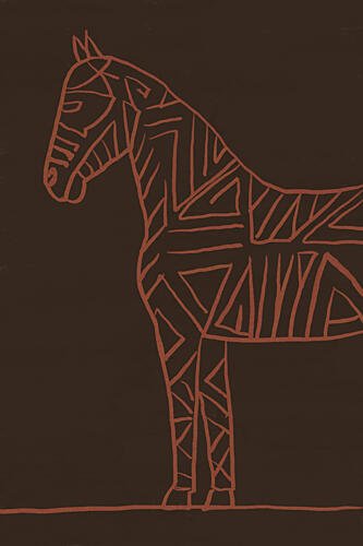 Horse Line Art Animaux reproduction