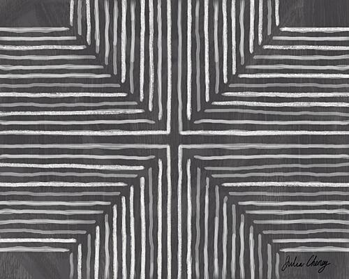 Abstract Linear Pattern Art Print by Julia Cheney