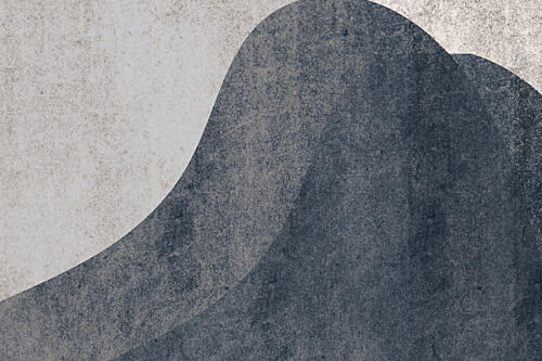 Calm Layered Mountains Montagne reproduction