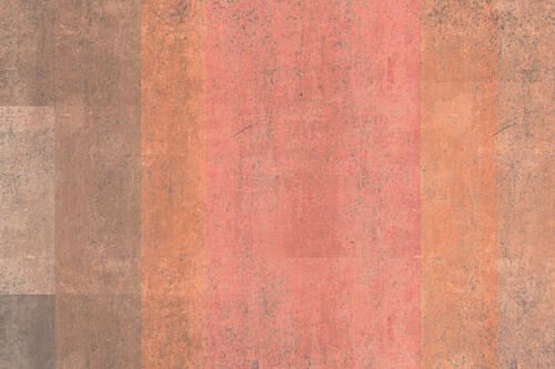 Distressed Blush Blocks Art Print by Josie George