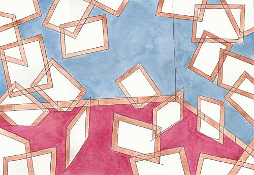 Falling Sky Art Print