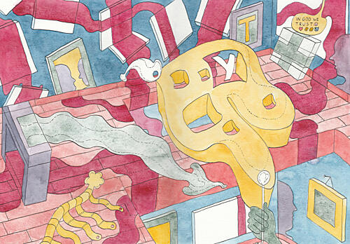 Surreal Inner Thoughts Surréaliste reproduction
