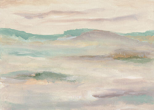 Misty Mountain Horizon Montagne reproduction