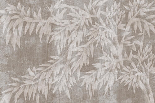 Faded Botanical Foliage Nature reproduction