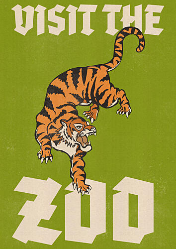 Visit the Zoo Tiger Animaux reproduction