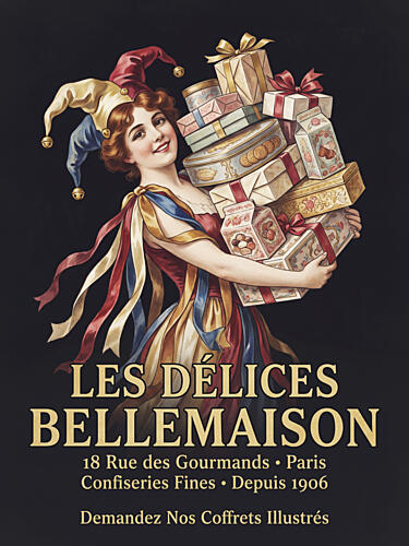 Vintage French Delights Art Print
