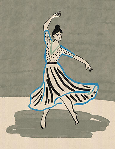 Graceful Dance Pose Mode reproduction