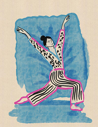 Graceful Yoga Pose Mode reproduction