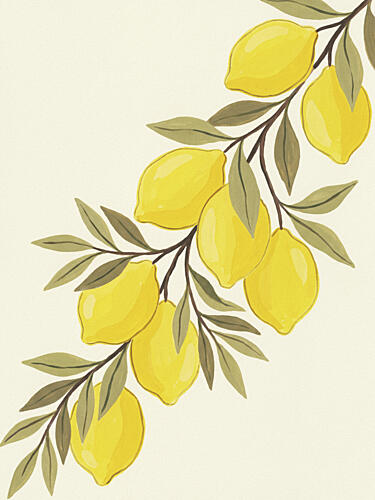 Bright Yellow Lemons Alimentation reproduction