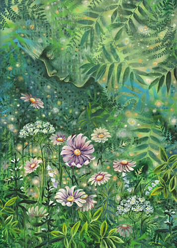 Forest Spirit Dream Impressionniste reproduction