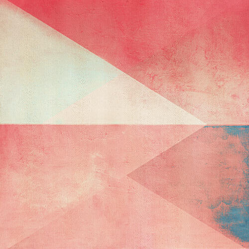 Soft Geometric Abstract Art Print by Fernando Vieira