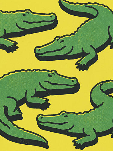 Friendly Green Alligators Animaux reproduction