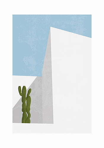 Modern Cactus Architecture Nature reproduction