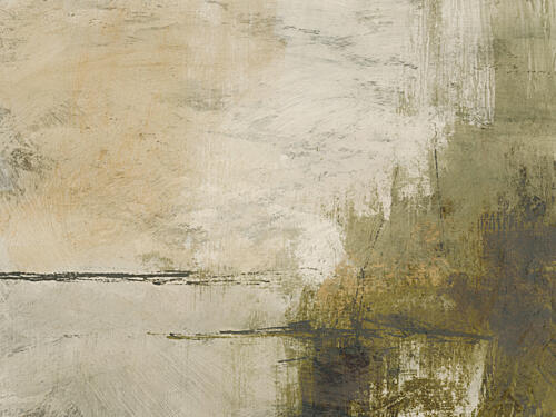 Earthy Abstract Landscape Art Print