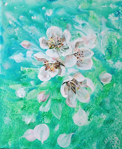 Fresh Spring Blossoms Art Print by Elena Pertceva