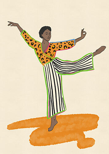 Vibrant Dance Style Mode reproduction