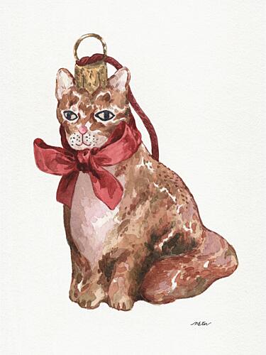 Charming Cat Ornament Art Print by NKTN