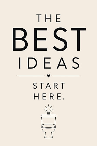 Best Ideas Start Here Salle de bain reproduction
