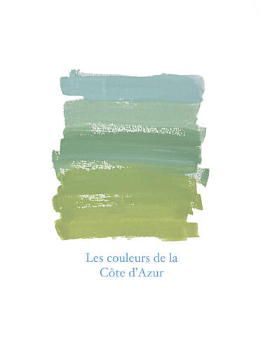 Cote D Azur Hues Art Print by Carola Cedell