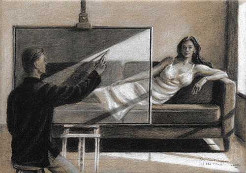 Artist and Model Mode reproduction