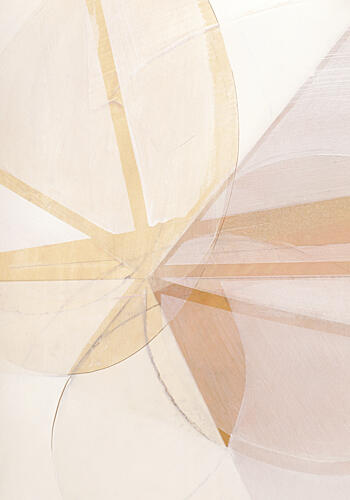 Soft Geometric Layers Geometric Print
